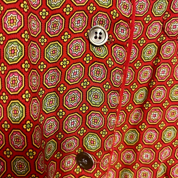 Vintage J.Crew 100% Silk Button-Up Blouse - Picture 2 of 4